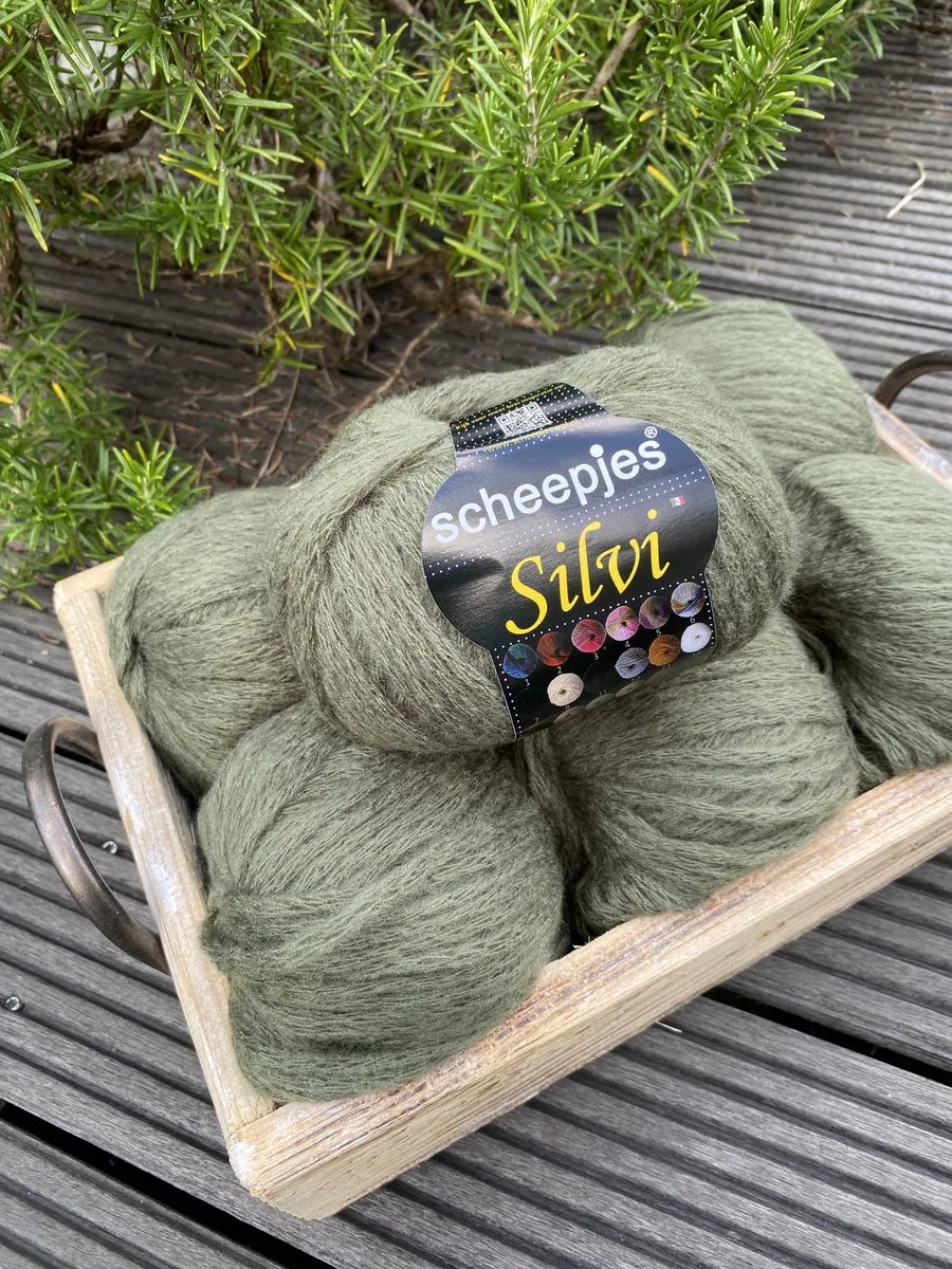 Scheepjes Silvi Groen Khaki