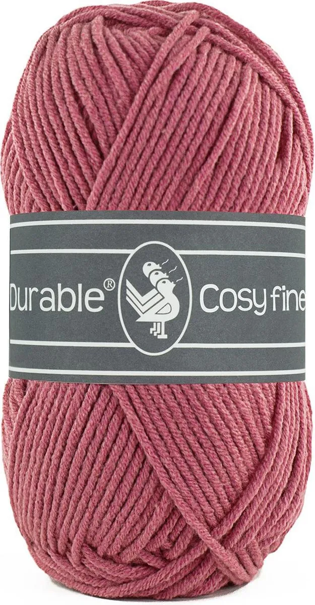 Durable Cosy Fine Raspberry Garen