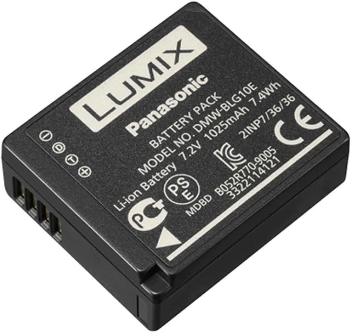 Panasonic DMW-BLG10 Accu - 1025mAh