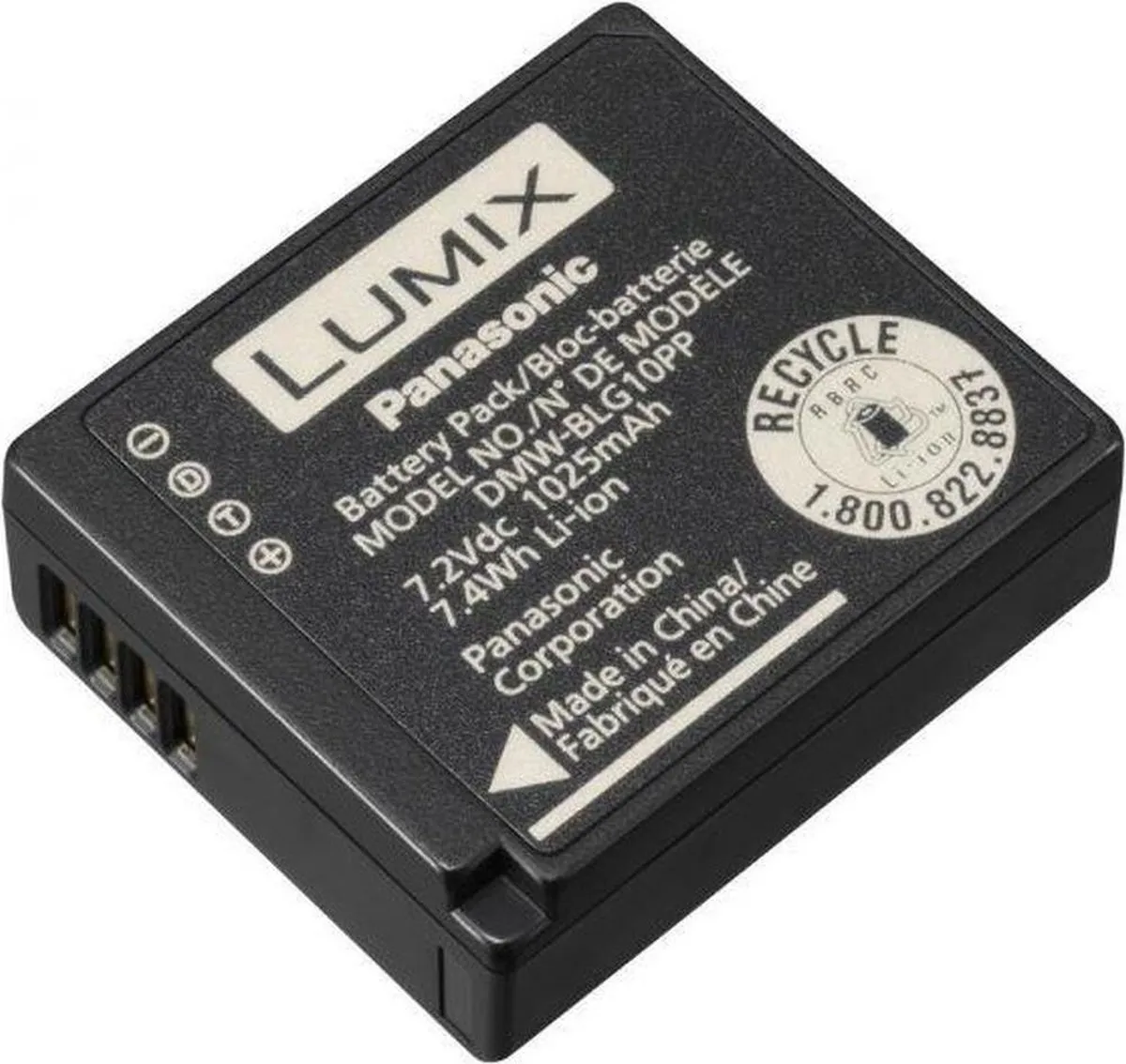 Panasonic DMW-BLG10 Accu - 1025mAh