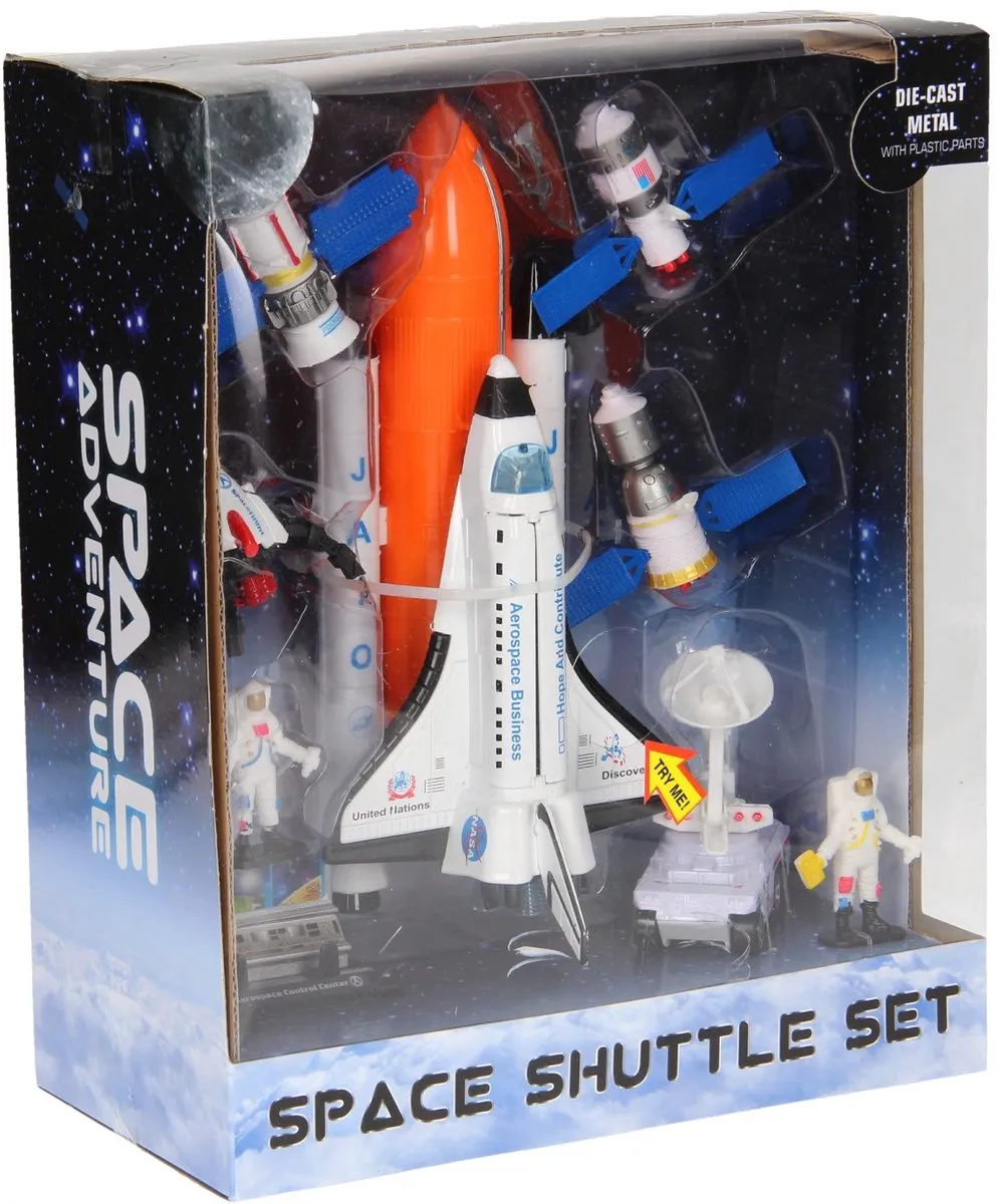 Johntoy Speelset Space Shuttle 10-delig - MPN 26055 - afbeelding 6 van 6