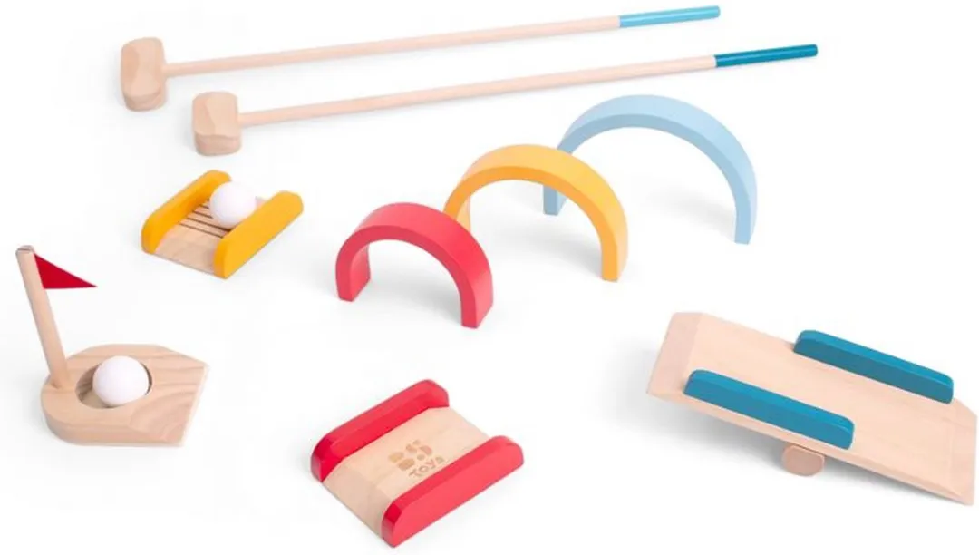 BS Toys Houten Golfset GA474