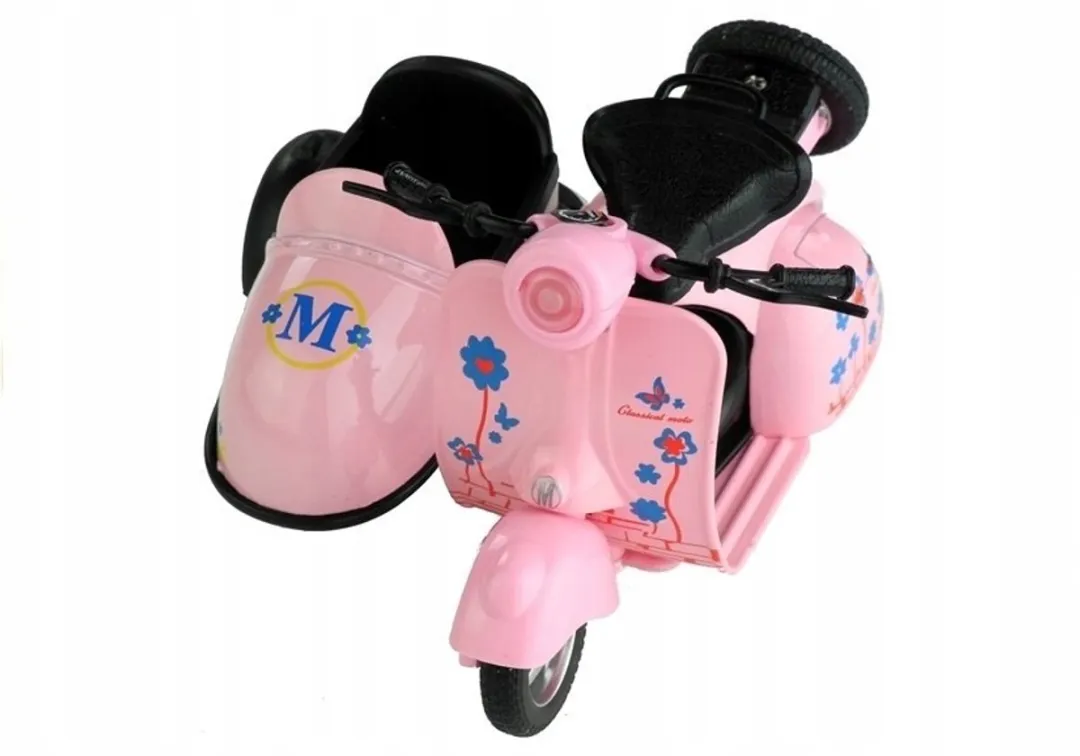 Lean Toys Speelgoedmotor 1:14 - Licht, geluid & pull-back - 3 kleuren - afbeelding 3 van 4
