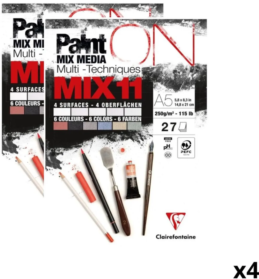 Clairefontaine Paint ON Multi-Techniek Pad A5