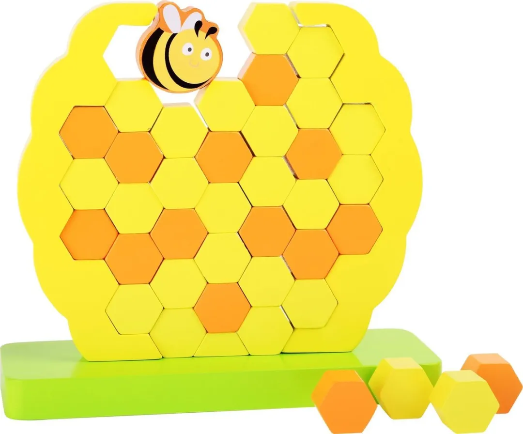 Small Foot Beehive Wobbly Tower Balancespel +4 jaar