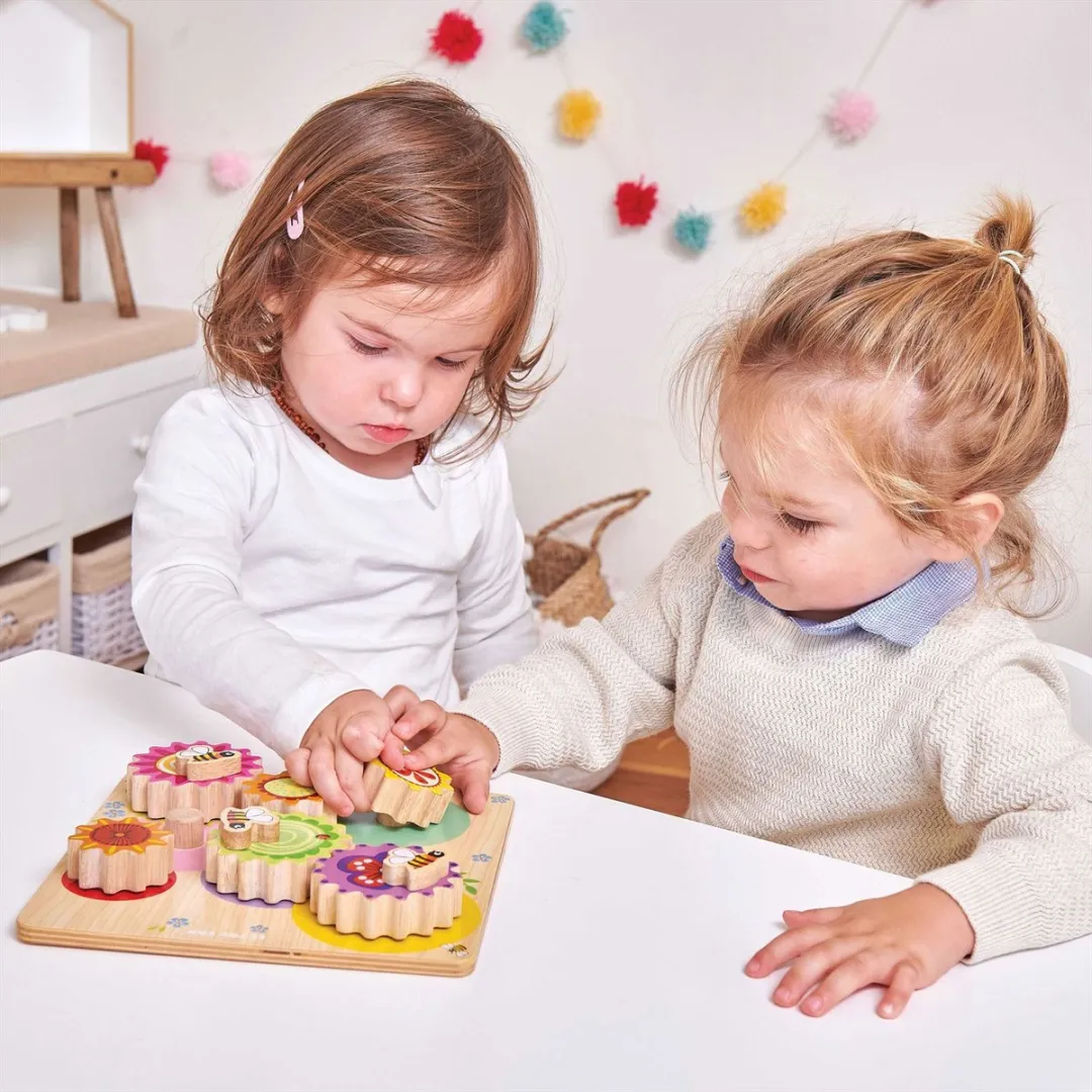 Le Toy Van Tandwielen Busy Bee Learning Multicolor