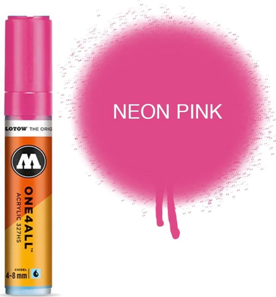 Molotow One4All 4-8mm Marker Neon Pink