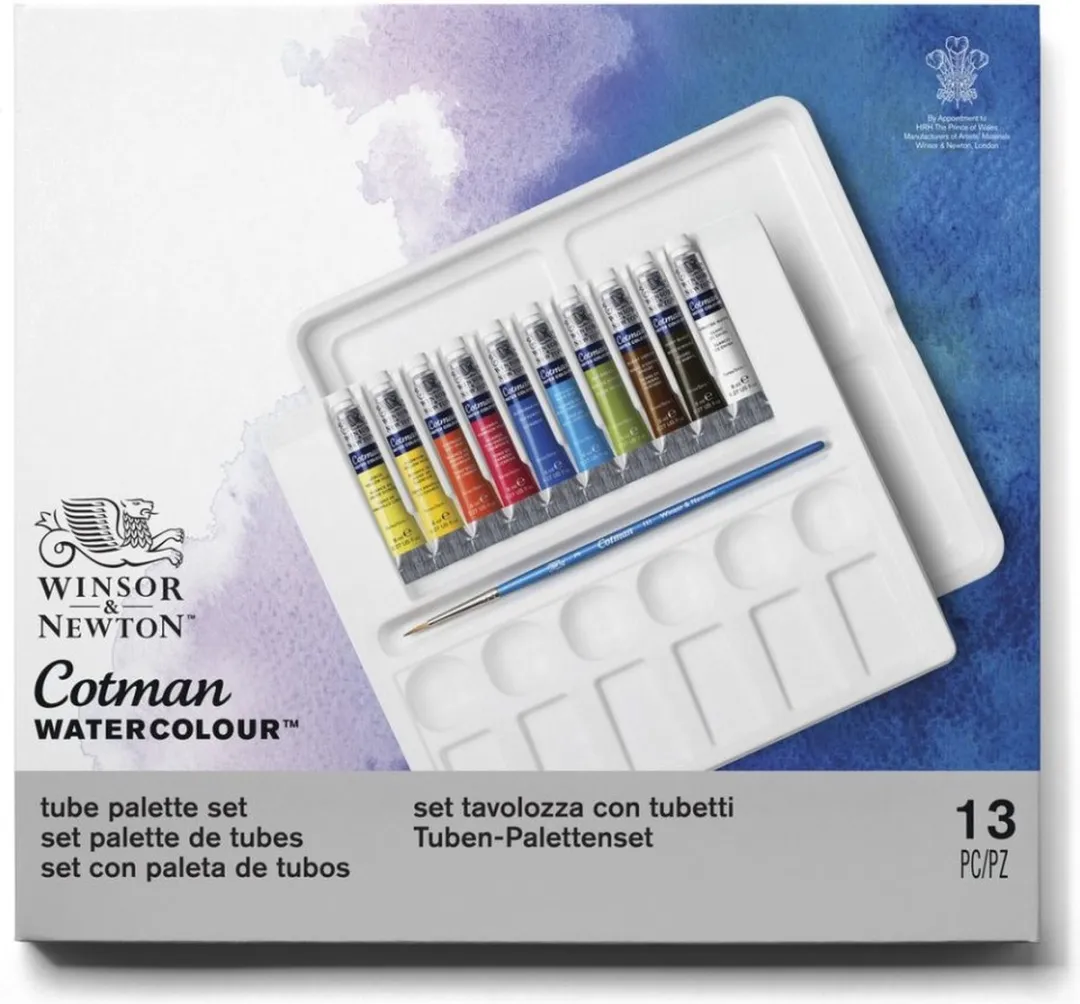 Winsor & Newton Cotman Aquarelset 10 Tubes 8ml