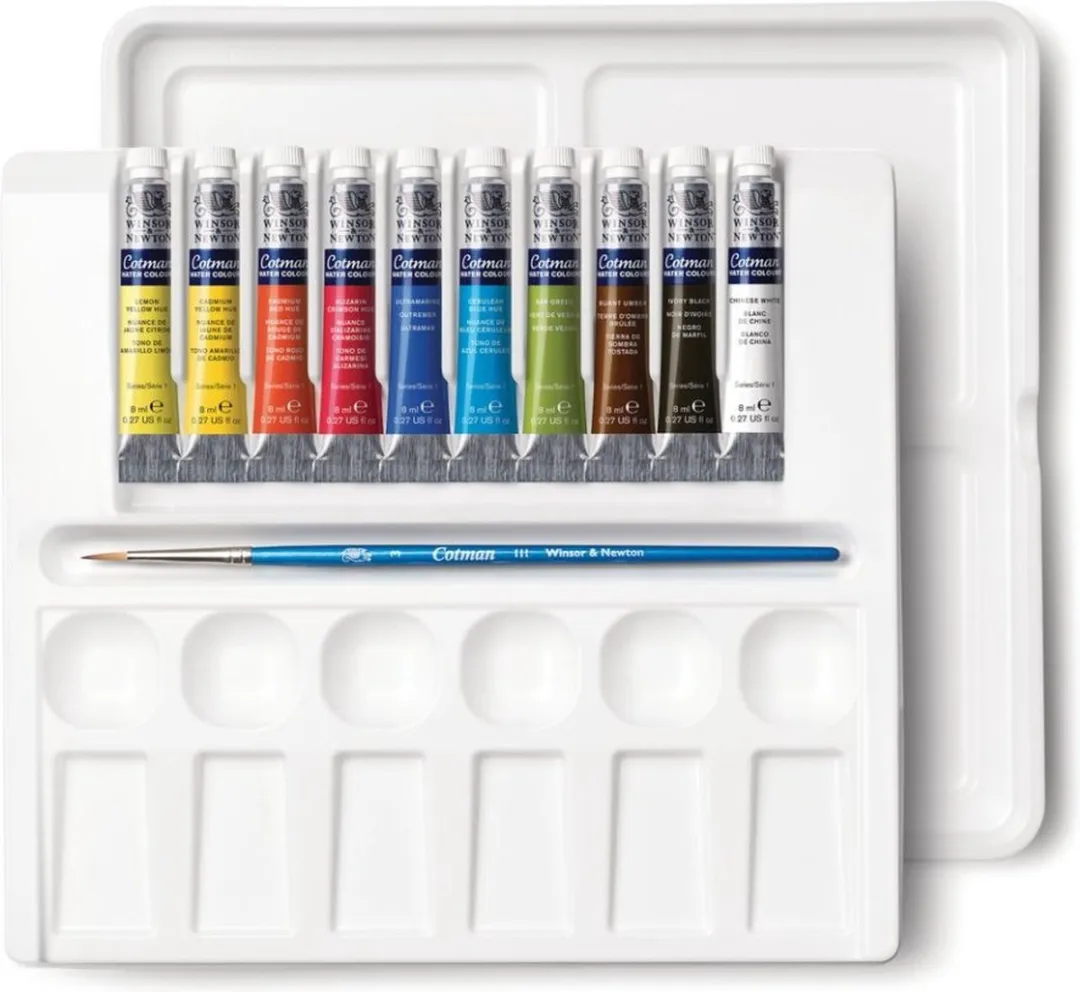 Winsor & Newton Cotman Aquarelset 10 Tubes 8ml