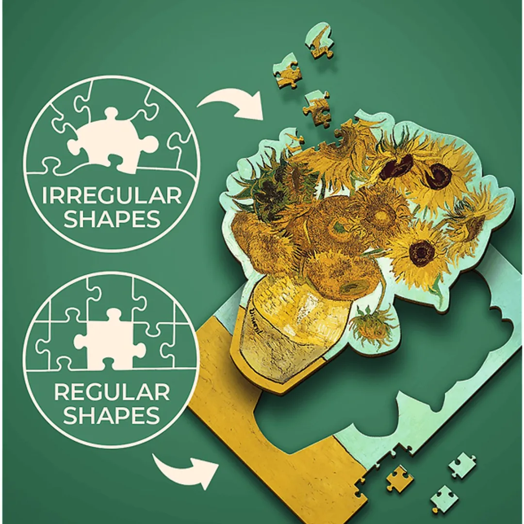Trefl Vincent van Gogh Houten Puzzel 200 Stuks - Multicolor