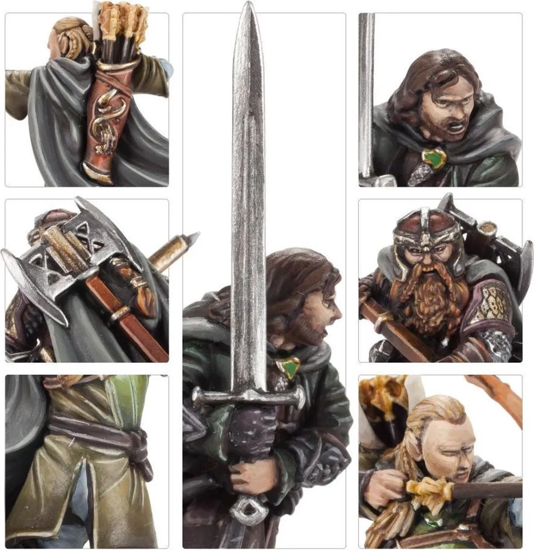 Games Workshop Middle-Earth The Three Hunters 30-44 - afbeelding 6 van 6