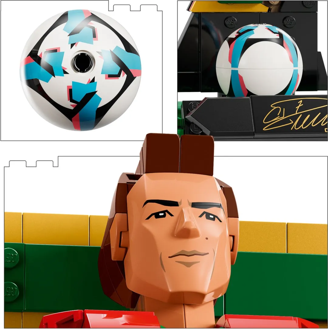 LEGO Editions Cristiano Ronaldo CR7 Bouwpakket 854 Stukken - Meerkleurig
