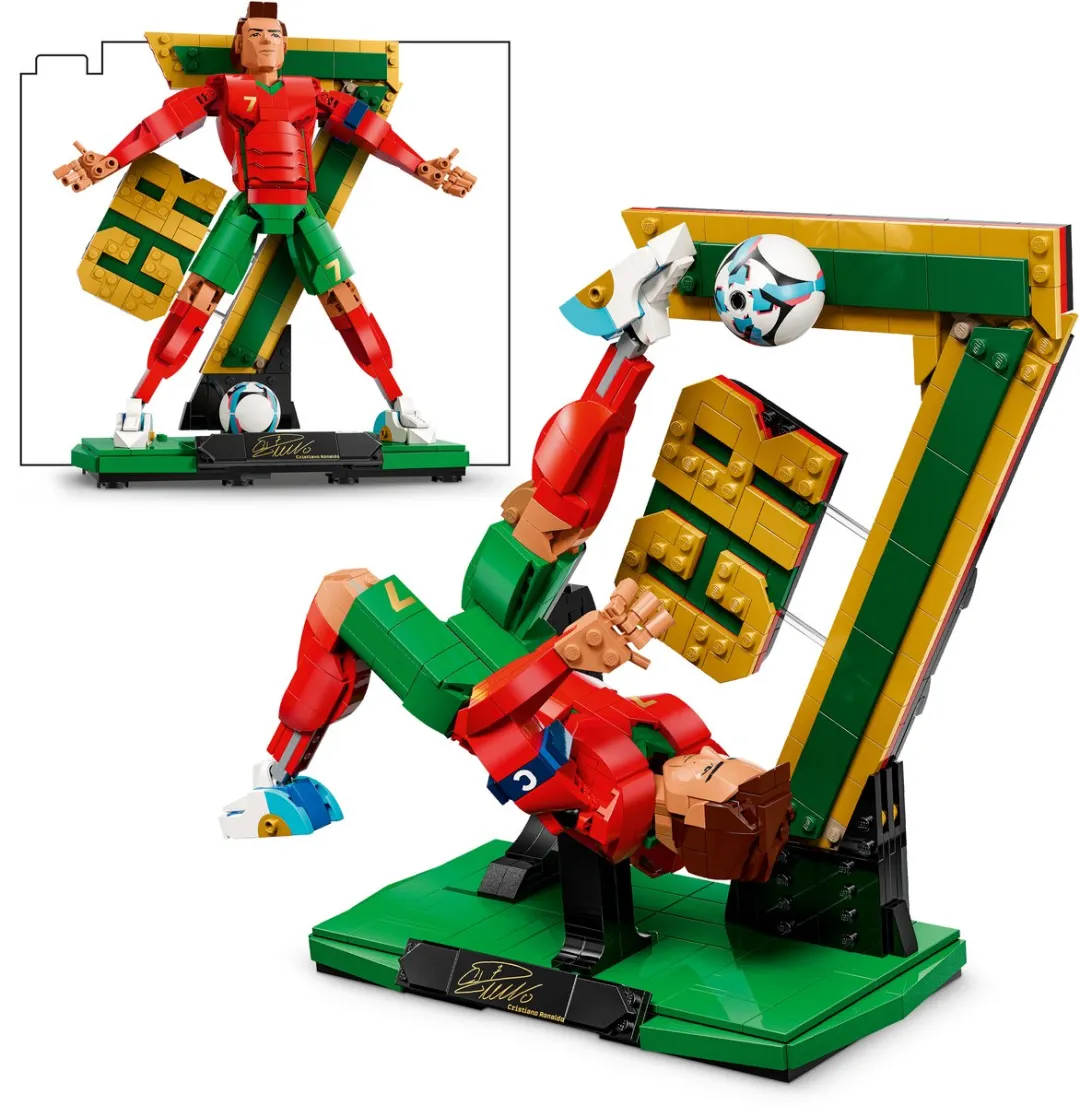 LEGO Editions Cristiano Ronaldo CR7 Bouwpakket 854 Stukken - Meerkleurig
