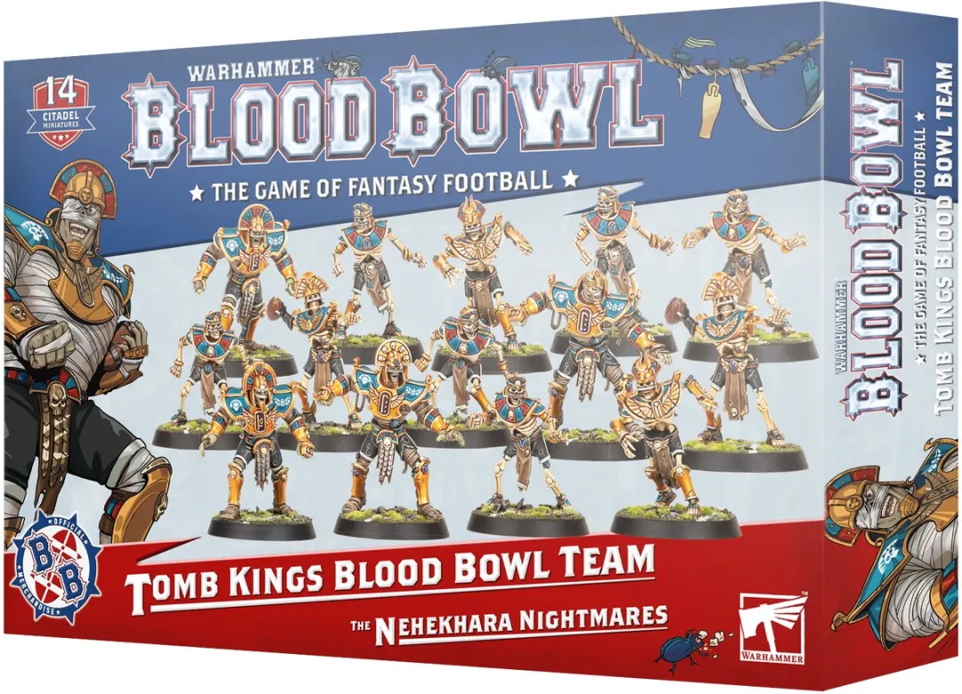 Games Workshop Blood Bowl Tomb Kings Team
