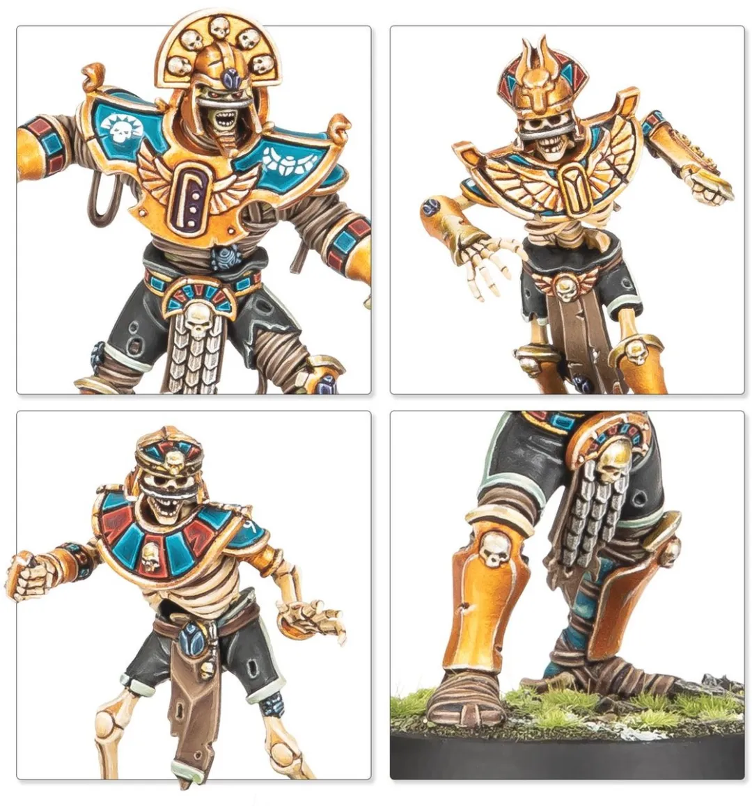 Games Workshop Blood Bowl Tomb Kings Team - 114 Onderdelen