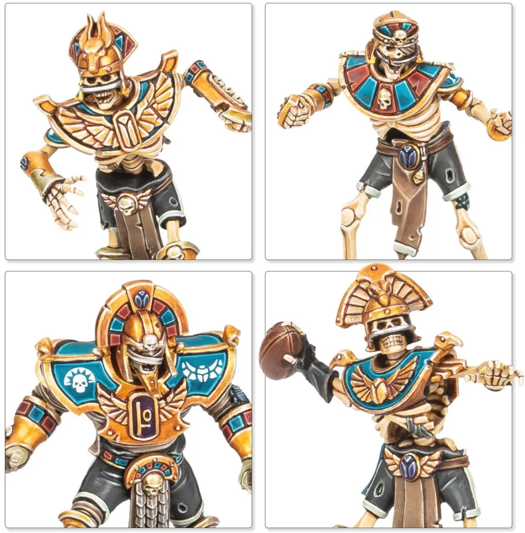 Games Workshop Blood Bowl Tomb Kings Team - 114 Onderdelen