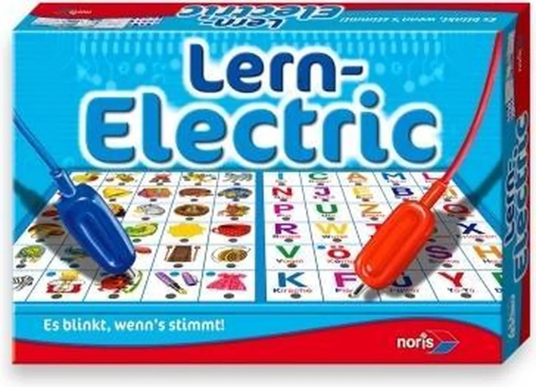Noris 606013711 Educatief Bordspel - 2x Batterijen - 1-4 Spelers