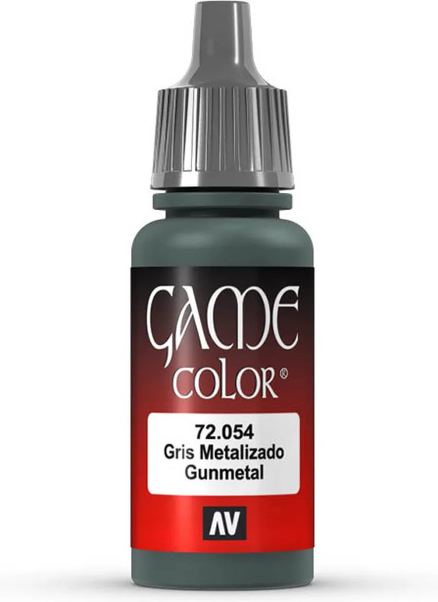 Vallejo Game Color Acrylverf Dark Gunmetal 18ml