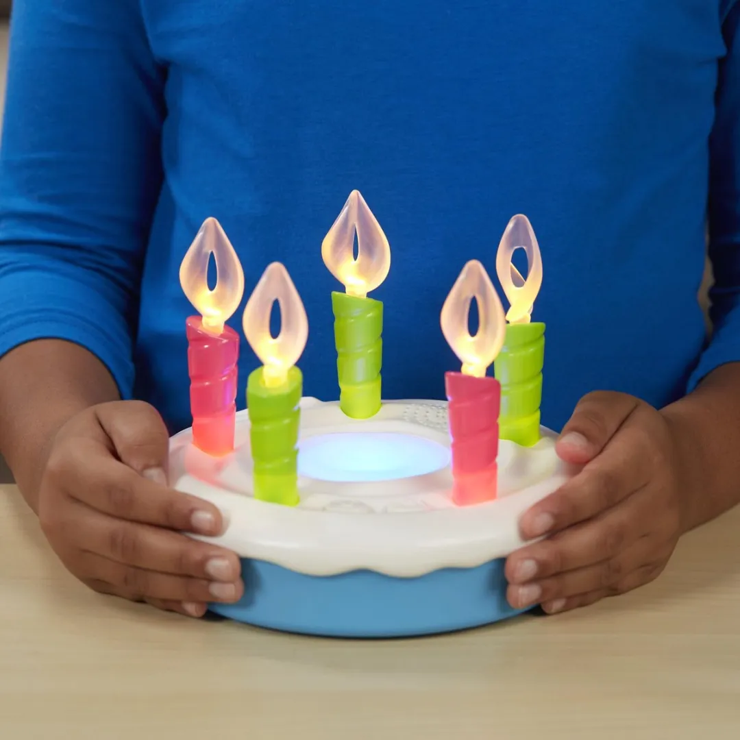 Hasbro Gaming Birthday Blow Out Verjaardagstaart - 5 Kaarsjes - 3x Penlite