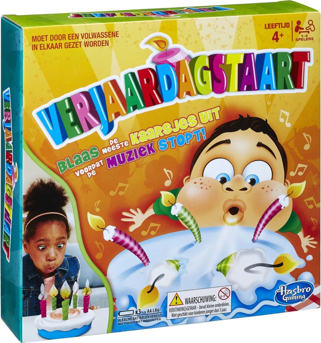 Hasbro Gaming Birthday Blow Out Verjaardagstaart