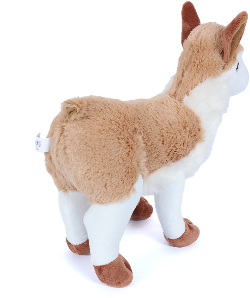 PIA Soft Toys Lama Pluche 28cm - Beige/Wit