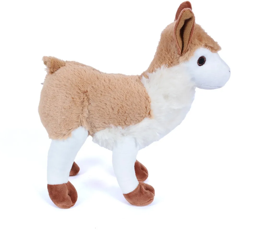 PIA Soft Toys Lama Pluche 28cm - Beige/Wit