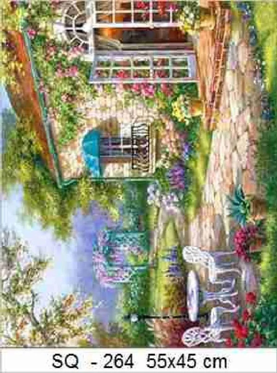 VDTOYS DIAMOND PAINTING VDTD264 Villa 2 - 45x45cm
