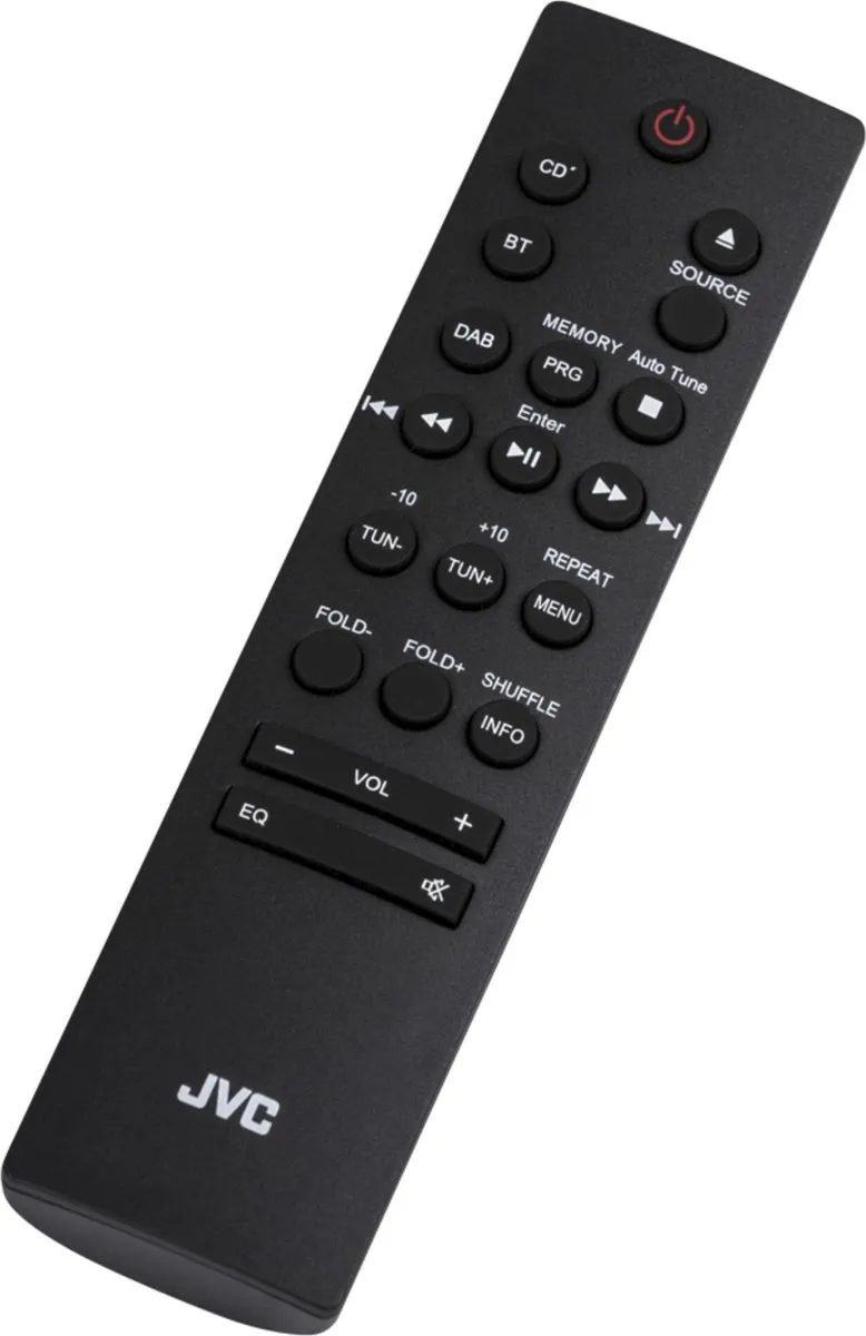 JVC UX-C25DAB Home Audiosysteem - 14W - Zwart