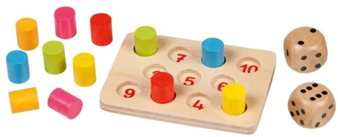 Goki Shut the Box Mini - 56774 - Multicolor