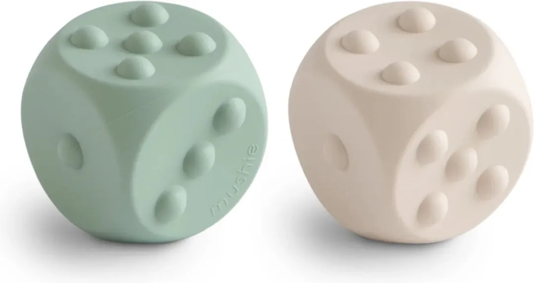 Mushie Dobbelsteen Siliconen