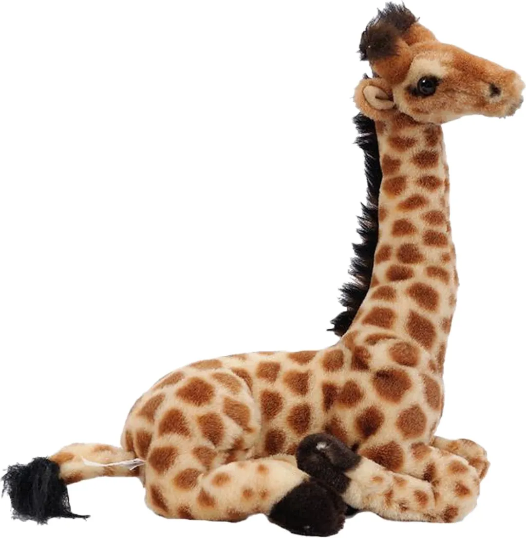 PIA Soft Toys Giraffe Knuffel - Lichtbruin - 30 cm