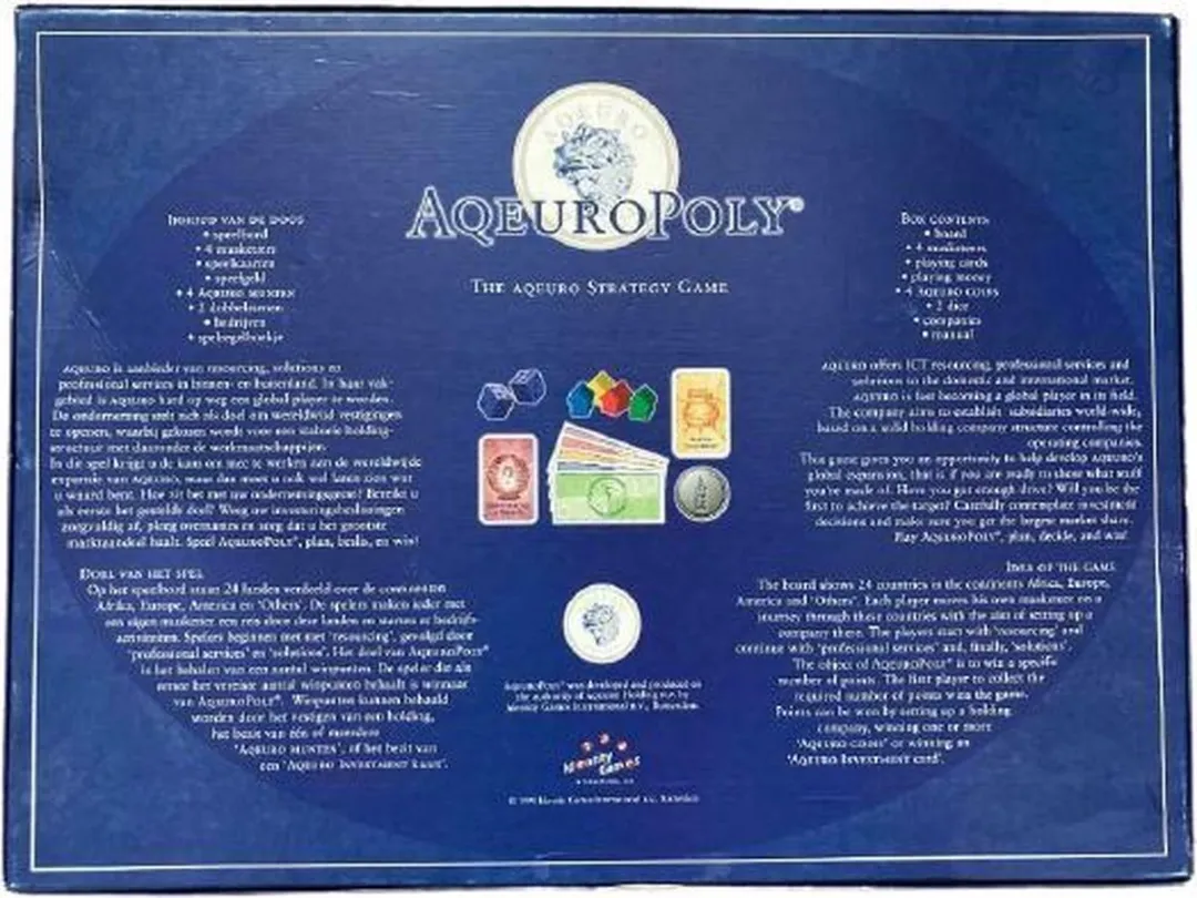 Identity Games | Bordspel Aqeuropoly voor 2-4 spelers