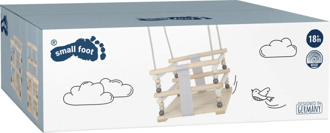 Small Foot Houten Babyschommel Skandi - Print