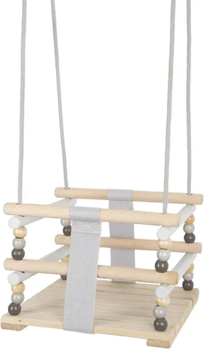 Small Foot Houten Babyschommel Skandi - Print - afbeelding 6 van 6
