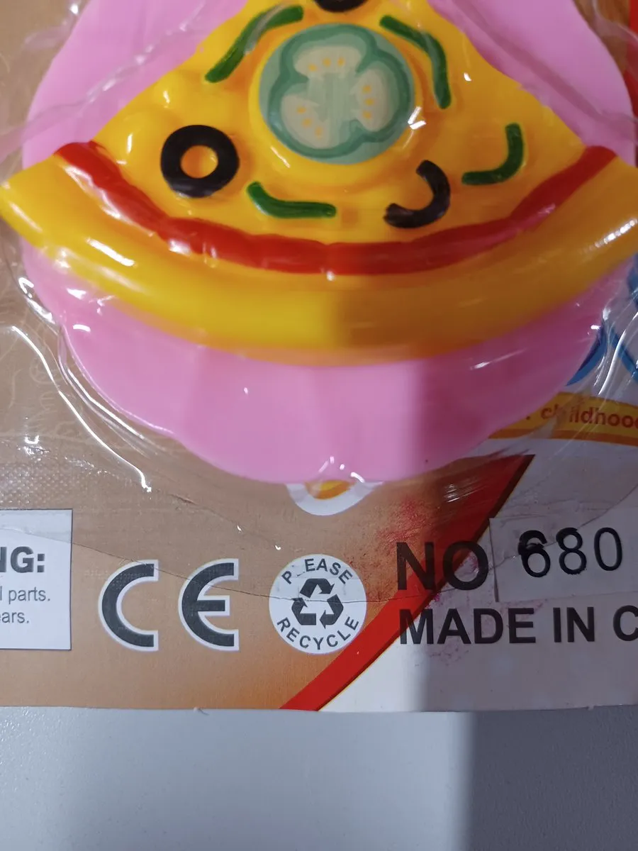 Speel set Funny Pizza - 9 delig - worst