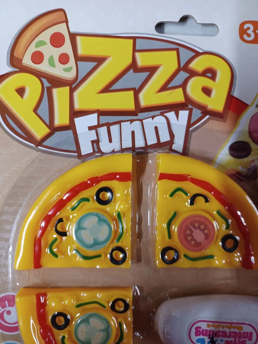 Speel set Funny Pizza - 9 delig - worst