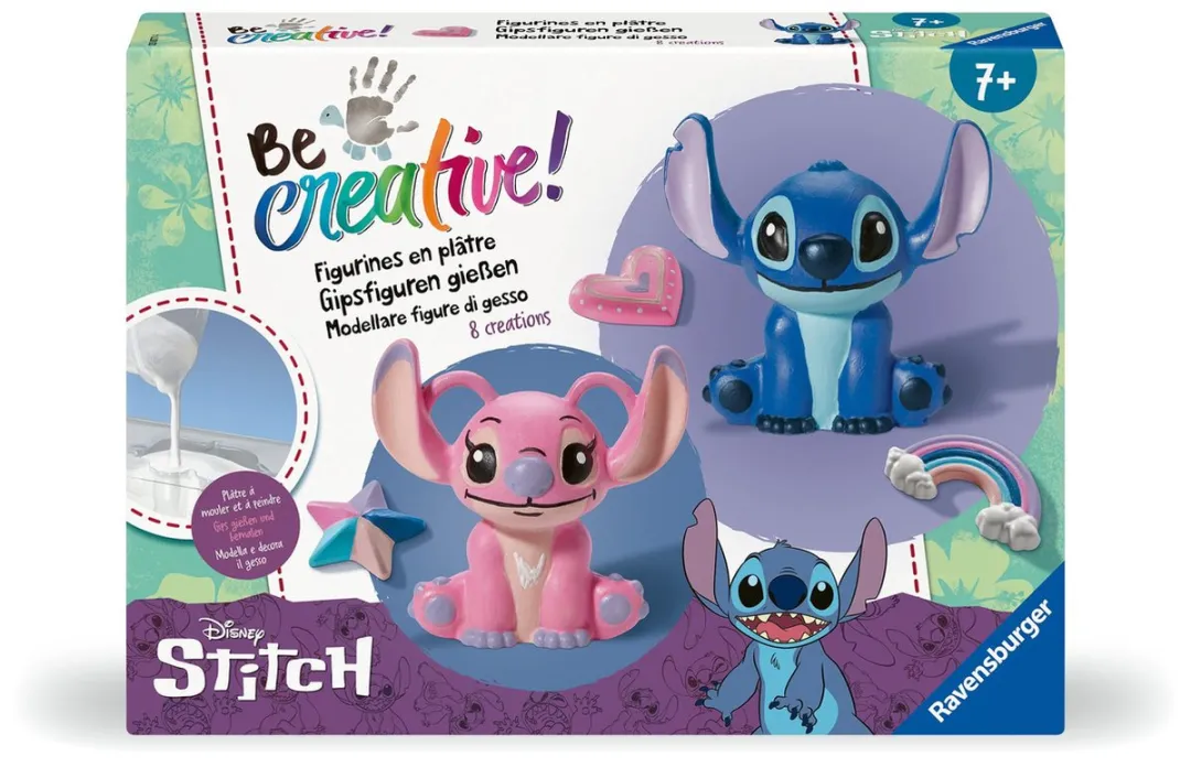 Casio BeCreative Bastelset Gipsgieten Stitch