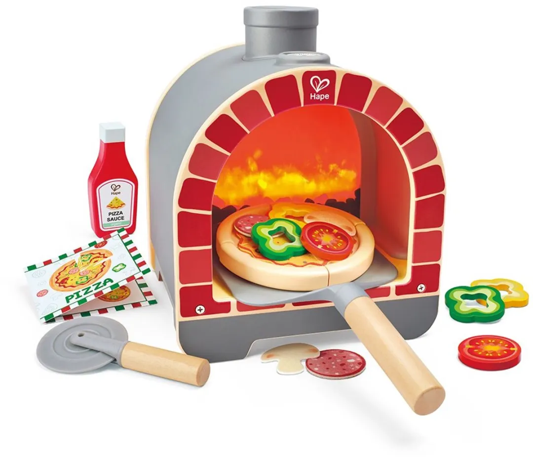 Hape Pizza Oven Speelgoed - Multicolor