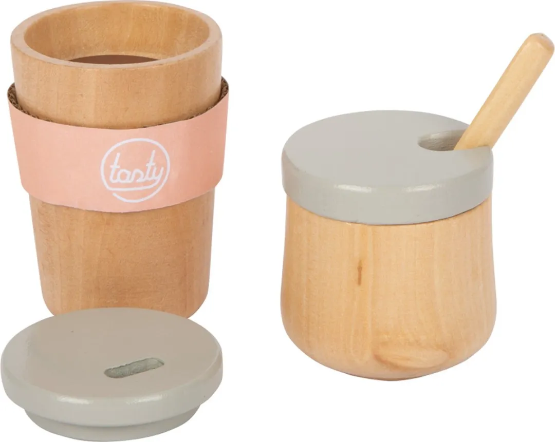 Small Foot Baristaset Tasty - Multicolor