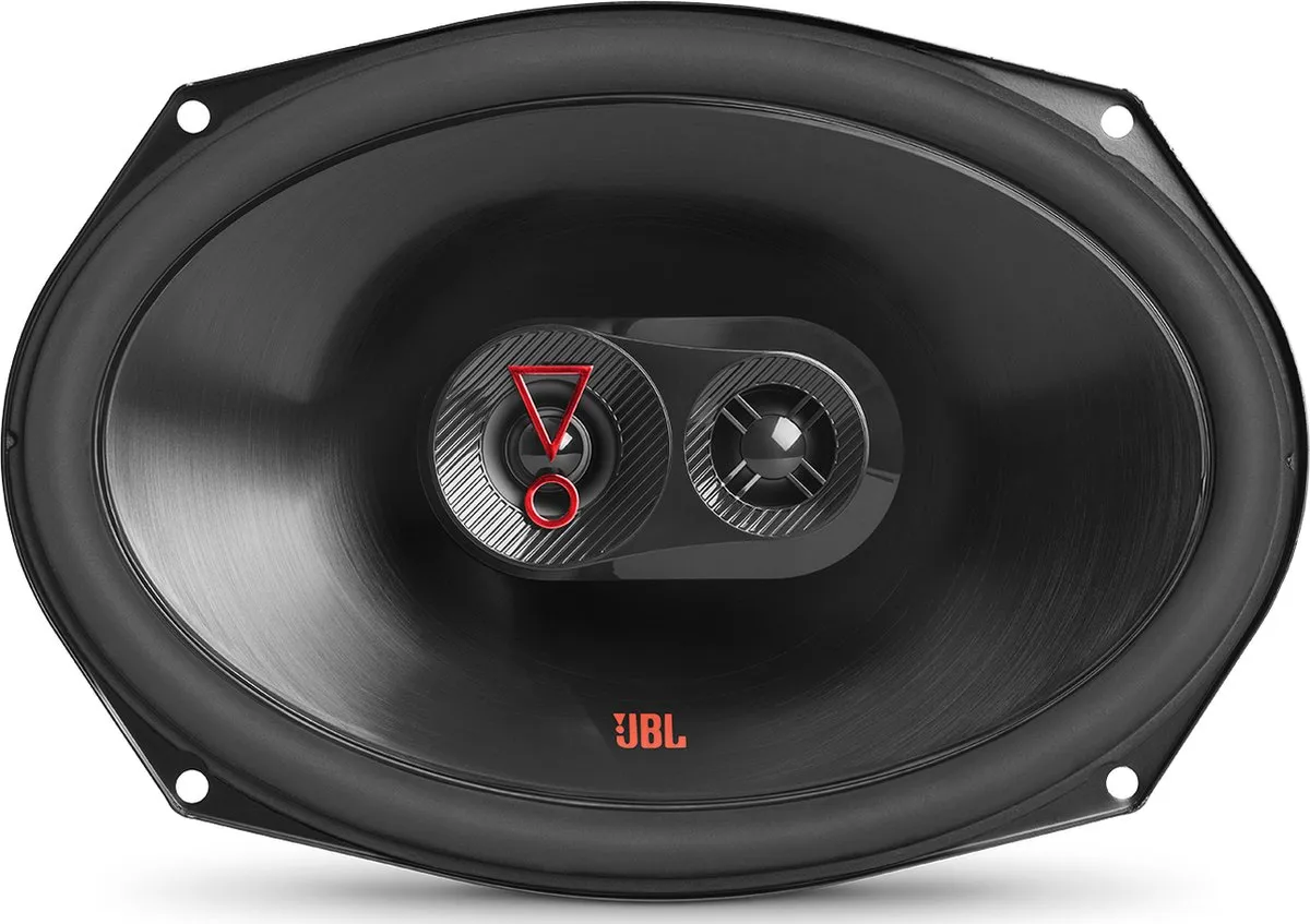 JBL Stage3 9637F - Autospeakers - 6 x 9” (152 x 230 mm) - 3-weg Coaxiaal - 375 Watt - Zonder Grill - Luidspreker set