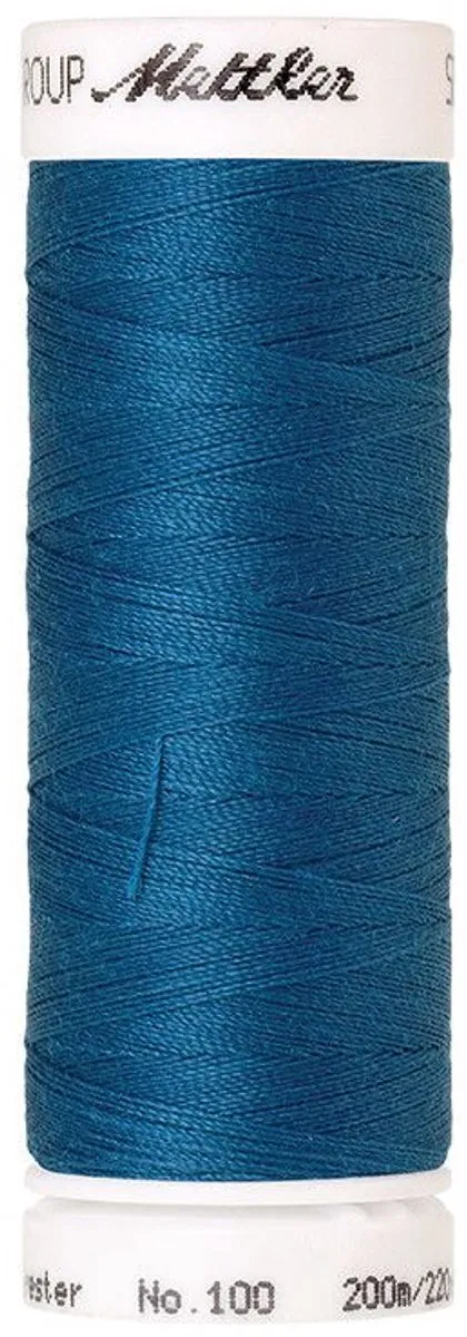 Amann Mettler Seralon 200mt Garen - Tropisch Blauw