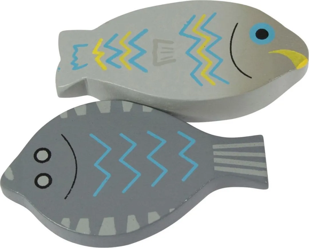 BigJigs Vis - Grijs