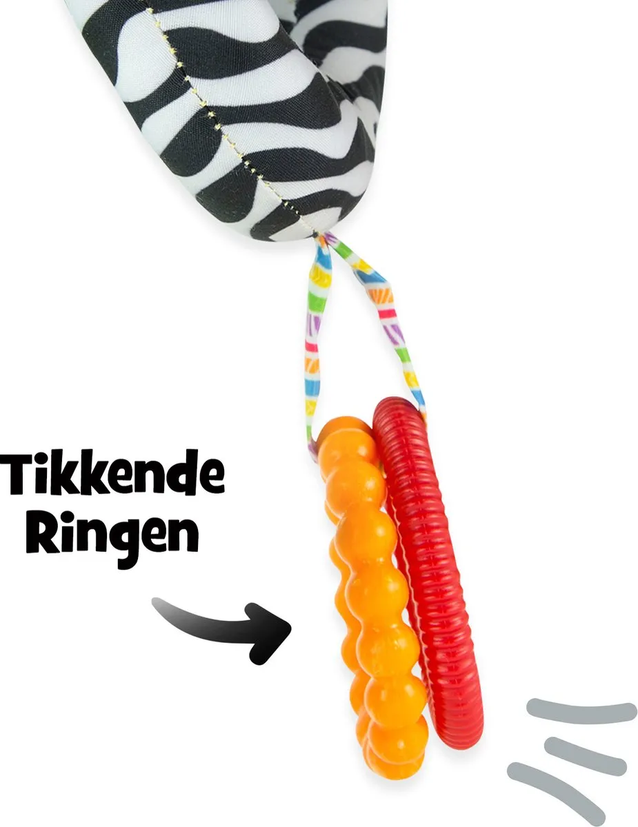 Lamaze Buigzame Activiteiten Spiraal - Grijp- en bijtspeelgoed - afbeelding 6 van 6