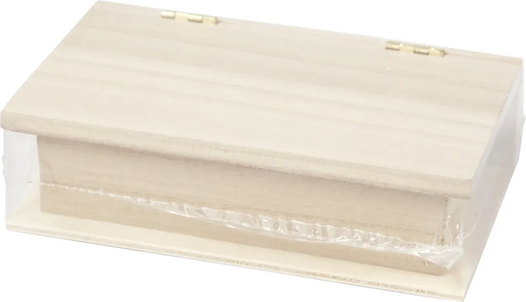 Creativ Company Grenen Boekendoos 14x9x3cm - Multicolor