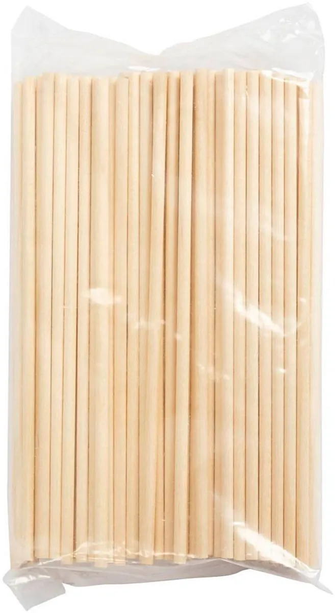 Creativ Company Knutselstokken 15cm - 100 Stuks Multicolor