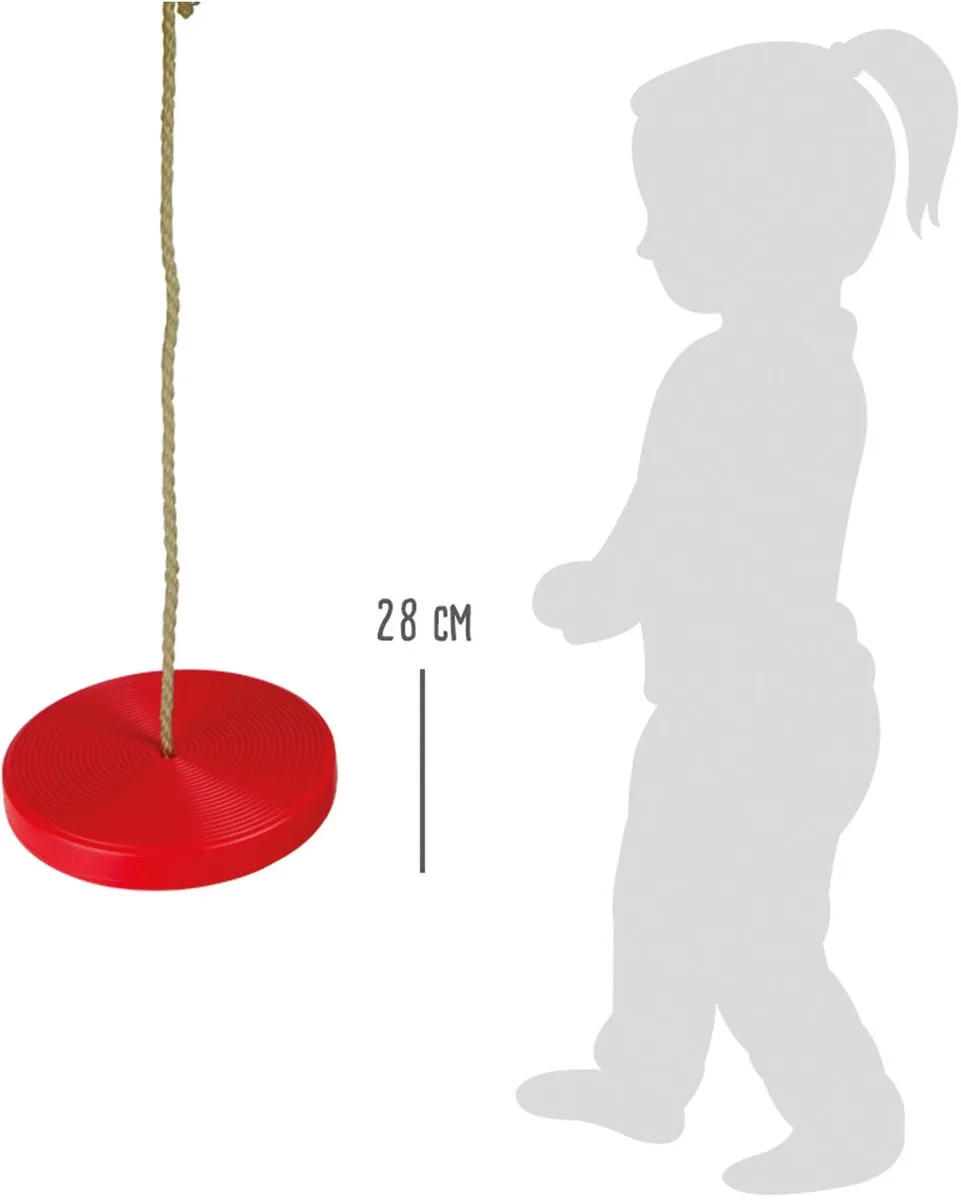 Small Foot Schommelschijf 175cm - Rood