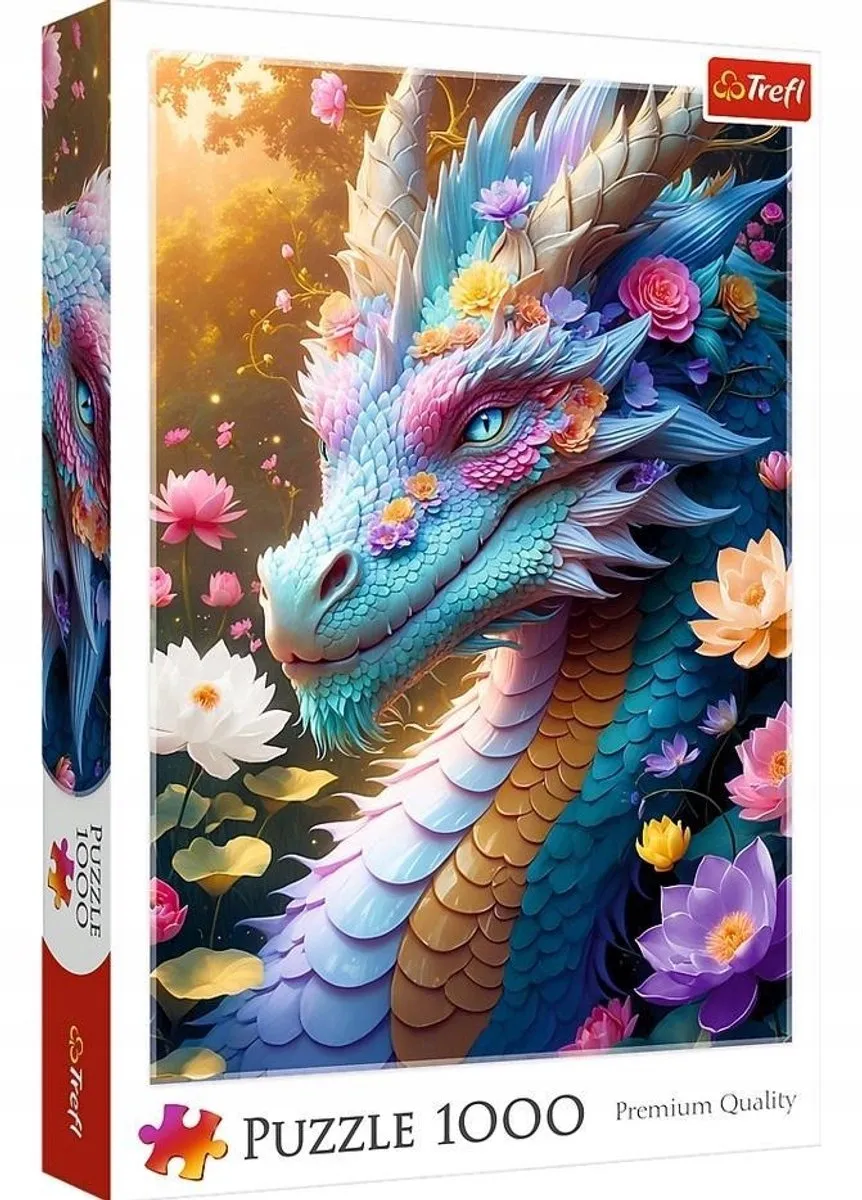 Trefl Kleuren Draak Puzzel 1000 Stukjes