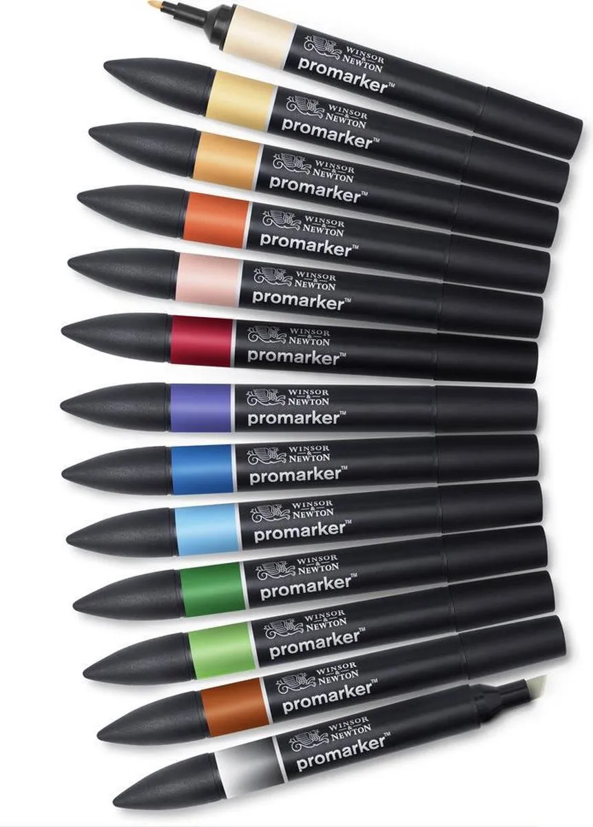 Winsor & Newton Promarker Manga Expansion 1 - 13 Stuks Multicolor