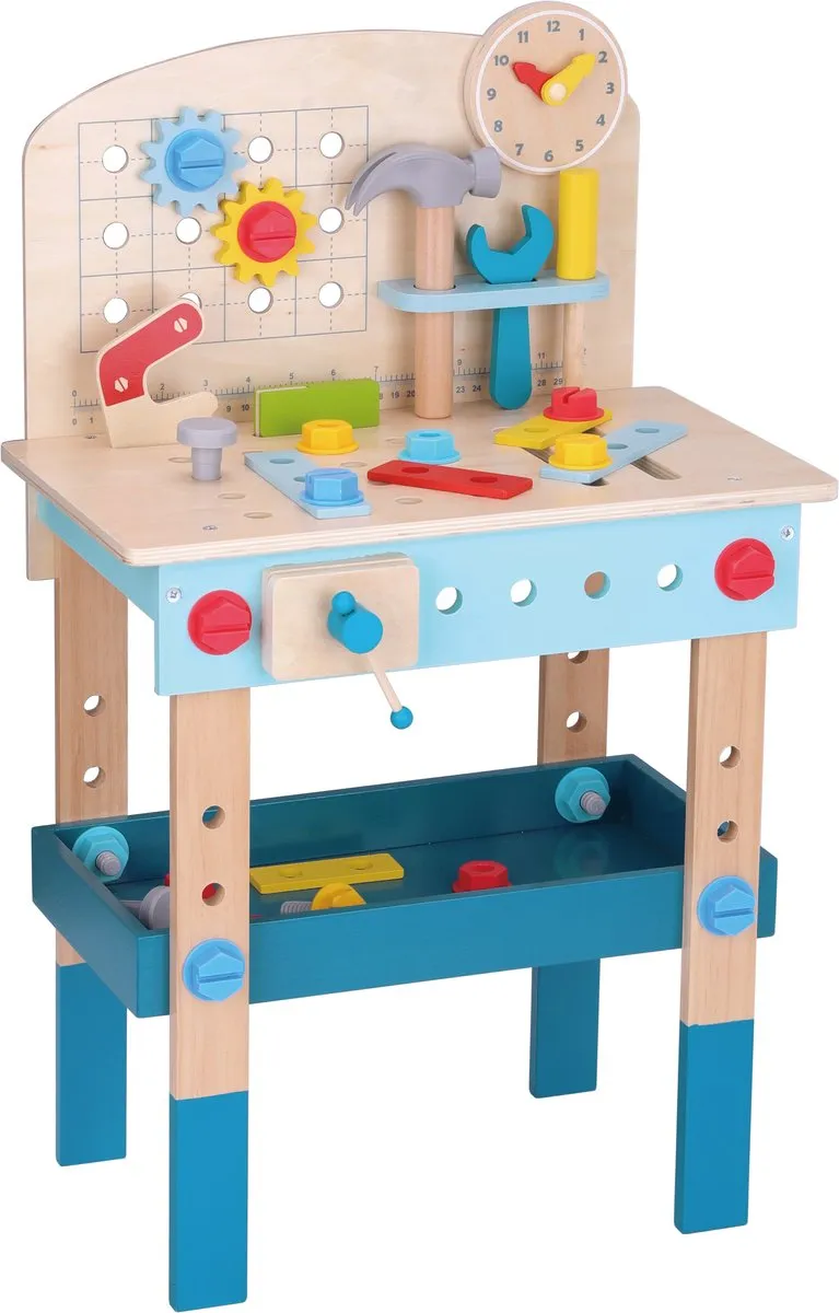 Tooky Toy Houten Kinderwerkbank 46-delig