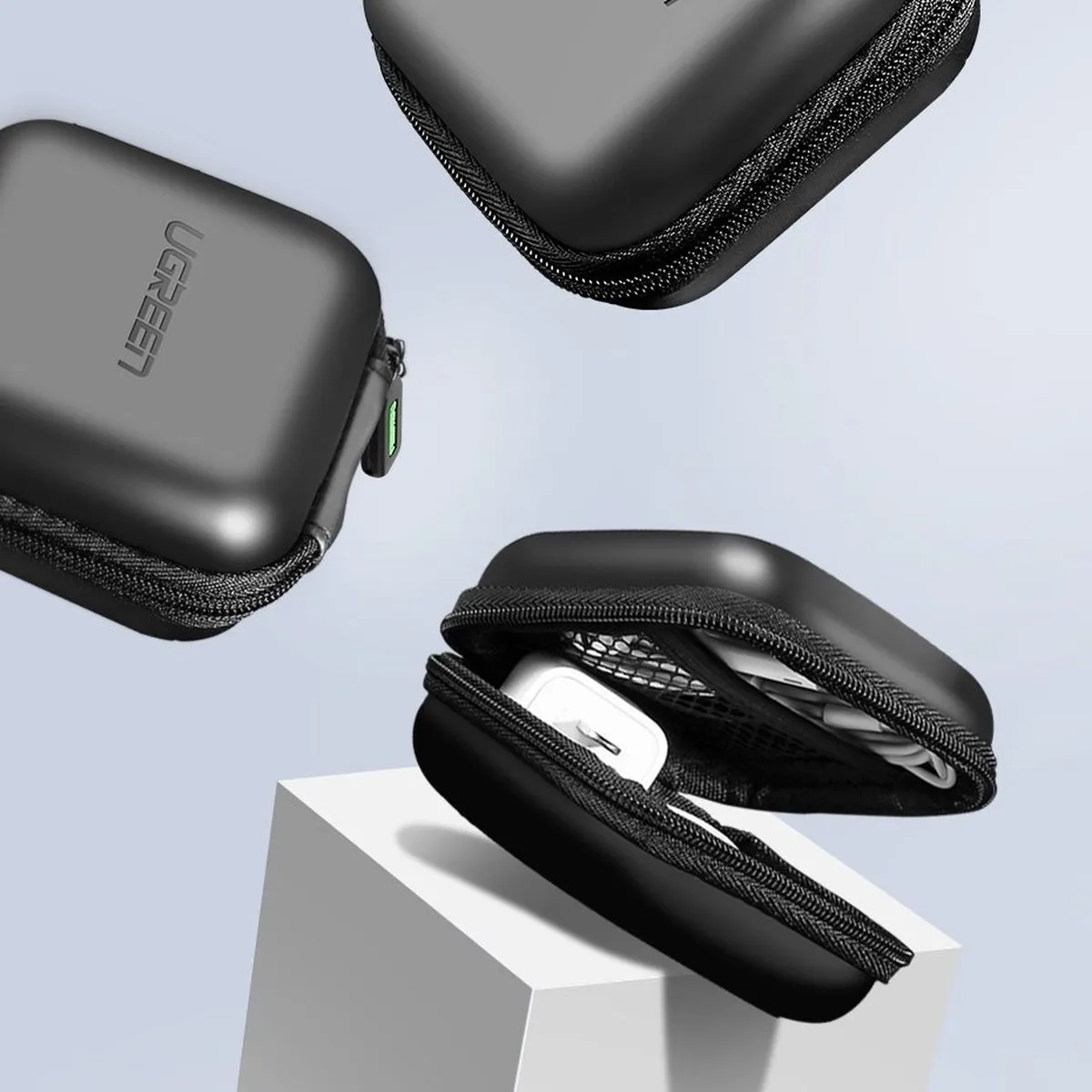 UGREEN 40816 Universele Oplaadcase - AirPods/Buds - Zwart - afbeelding 6 van 6